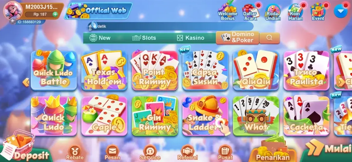V87 APK - Koleksi Permainan Domino dan Poker